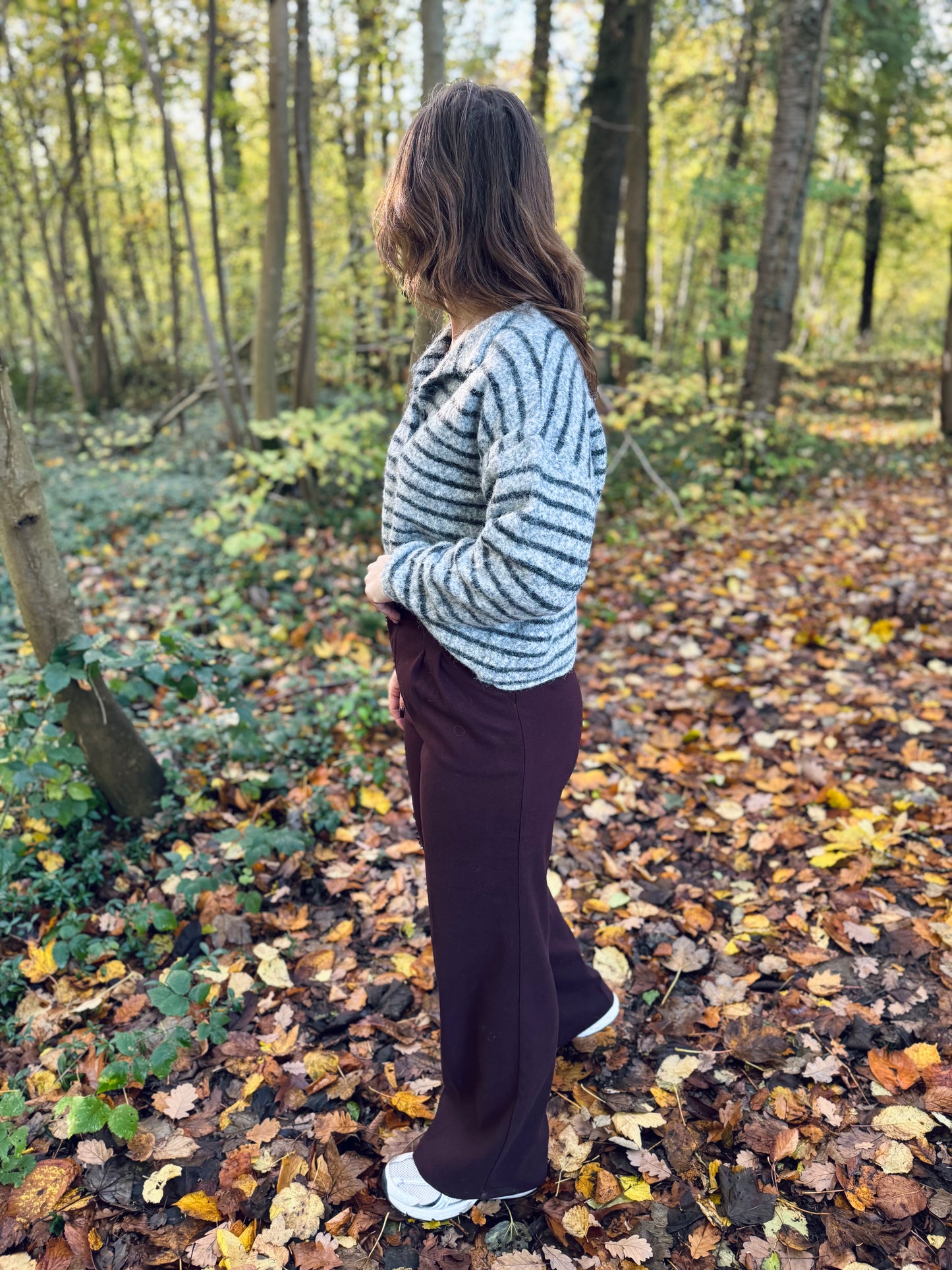 Pantalon Louison prune