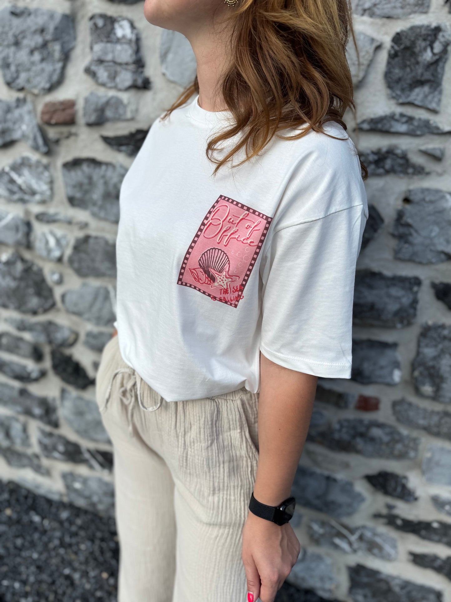 T-shirt Coquillage